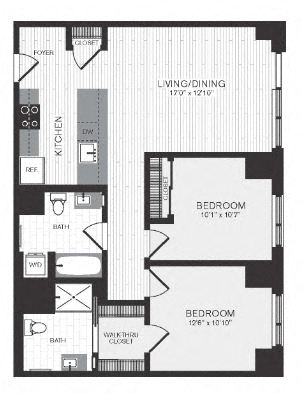 Floor plan image of Apartment PH07